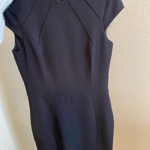 Black work dress